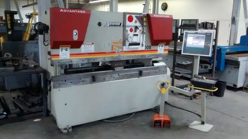 Accurpress Advantage Press Brake and Tooling, 8ft, 100 Ton, 3-Axis CNC Backgauge