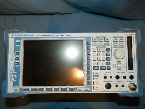 Rohde &amp; schwarz fsp40 rf spectrum analyzer 9 khz to 40 ghz for sale