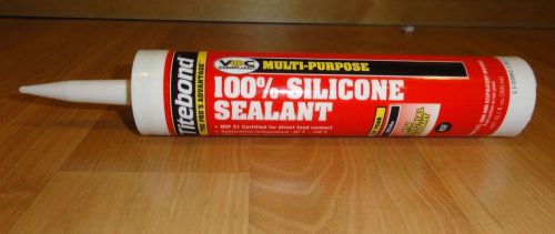 Titebond silicone sealant 100%  white 10.1 oz 2601 for sale