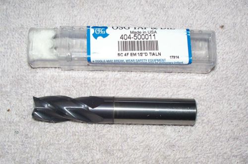 Osg    carbide end mill   1/2&#034;     4 flute    # 404-600011 for sale