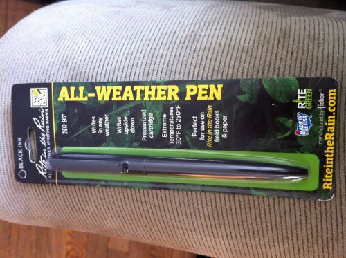 Rite in the Rain  NO 97 All-Weather Tactical Clicker Ball point Pen, Black Ink