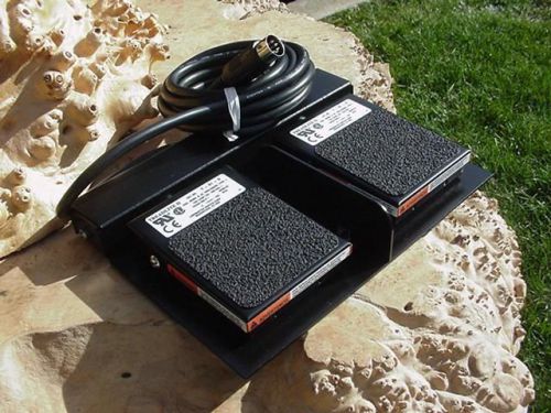 Treadlite ii dual foot switch 1/2 hp 15 amp twin t-91-s for sale