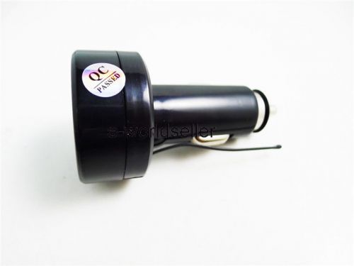 NEW 12V 24V Digital Red Voltmeter and thermometer Cigarette Lighter