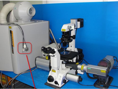 NIKON TE300 Radiance 2100 Confocal LASER Scan Microscope System