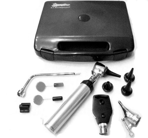 ENT Otoscope Ophthalmoscope Kit with Hard Shelled Case