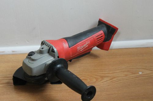 Milwaukee M18 18V red Li-Ion 4-1/2&#034; Cut-Off Grinder 2680-80 for parts or repair.