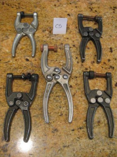 De sta co 424 locking clamps aircraft tools aviation locking pliers set of 5  c5 for sale