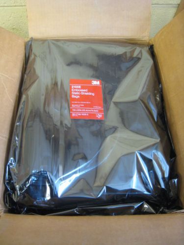 New 3M 2100E 10&#034; x 30&#034; Embossed Static Shielding Anti-Static Bag Case of 500