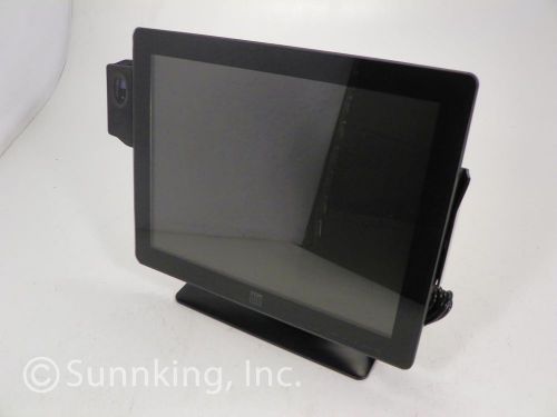 Elo ET1517L 15&#034; Touch Screen Monitor Display w/ Magnetic Stripe Card POS Reader