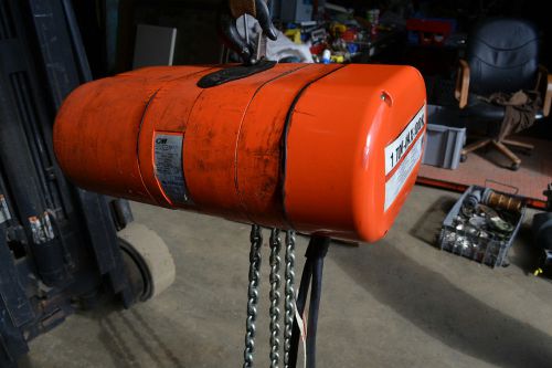 Cm lodestar 1 ton hoist , model 1, 110-120vac, 16fpm, 1hp for sale