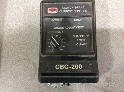 Warner Clutch-Brake Current Control, #CBC-200, Channel 2 Fixed Voltage