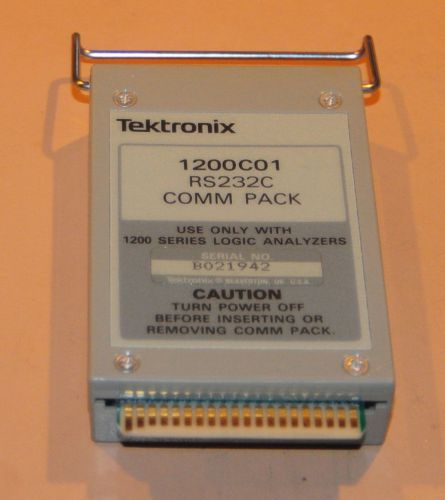 Tektronix 1200C01 RS232C Comm Pack for 1240/1241 Logic Analyzer