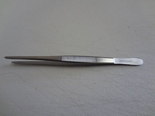 Thumb Dressing Forceps 6&#034; 1x2 Teeth German Stainless Steel CE Surgical