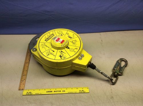 Used Buckingham 2501 Portable Retractable Lifeline Device Fall Limiter Working
