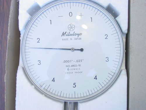 Mitutoyo Dial .0001 Indicator  4803-10