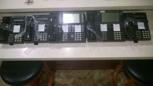 AT&amp;T, Lucent, Avaya Merlin MLX20L Legend Telephone Black (One Lot of 5 Phones)