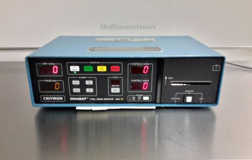 Critikon Portable Oscillometric Dinamap 1846X Vital Signs Patient Monitor NIBP