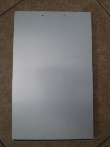 Saunders Long Legal Document Storage Clipboard/Holder, 9&#034;x14.5&#034;x1&#034; Aluminum