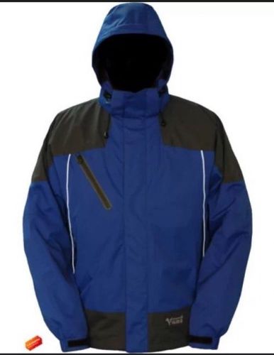 Viking Wear New Tempest Jacket Small Charcoal/Blue