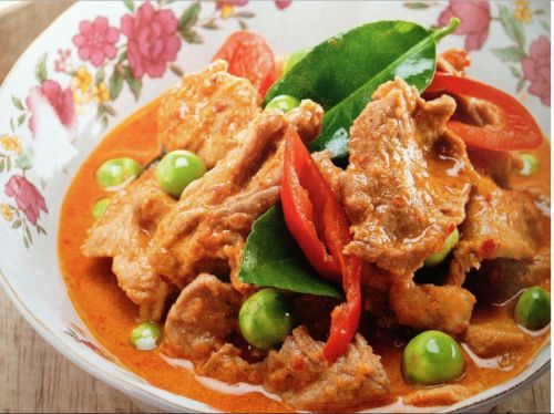 Thai Food Delicious Chicken paneang Recipe DIY Delivery  Set 6