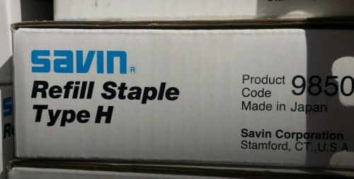 Savin Refill Staple Type H Code 9850 genuine  oem