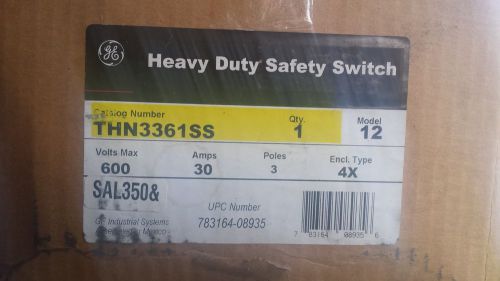 GE Heavy Duty Safety Switch