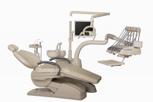 Controlled Integral Dental Unit Chair FDA CE approved D4 Model Soft Leather
