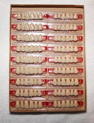 18 cards of acrylic denture teeth!  new!!  hi-lite for sale