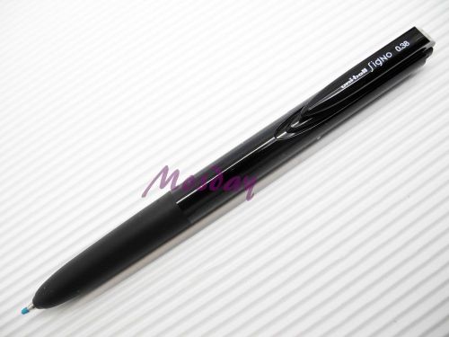 3pcs set uni-ball signo umn-155 0.38mm retractable rollerball pen, black for sale