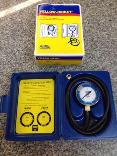 Ritchie Yellow Jacket 78055 Gas Pressure Test Kit With Case a-x