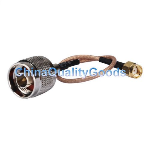 RF pigtail cable N male to RP SMA male Jack pigtail cable connector RG316 15cm