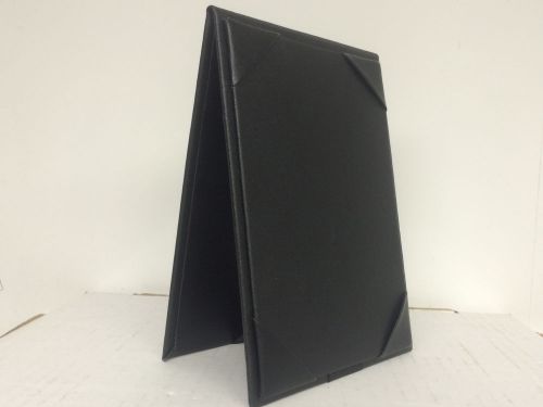 A-frame Leatherette Tabletop Menu Display [4.25&#034; x 6.25&#034;] Lot of 10