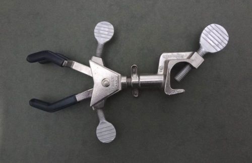 Three finger condenser clamp - fully adjustable - fisher castaloy # 05-769q  - for sale