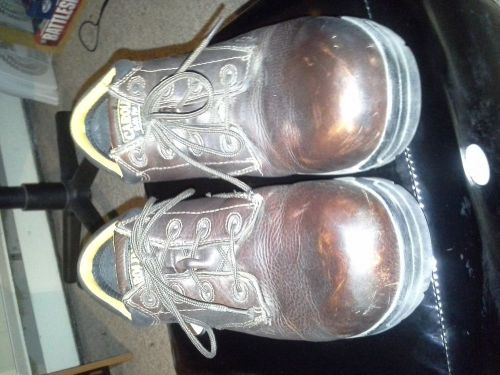Size 12d carolina ca 1520 brown work boots for sale