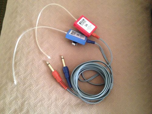 E.A.R. 3A insert phones for Maico, Interacoustics and Madsen Audiometers 10 ohm