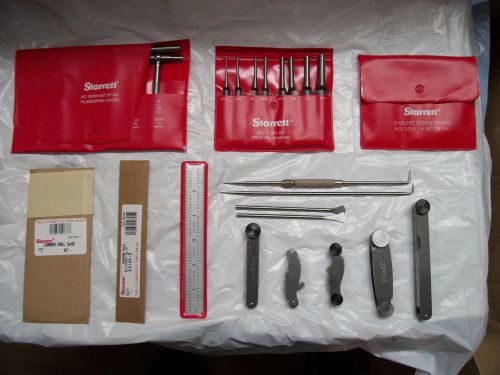 Starrett Telescoping gages, drive punches, jewelers screw drivers and more