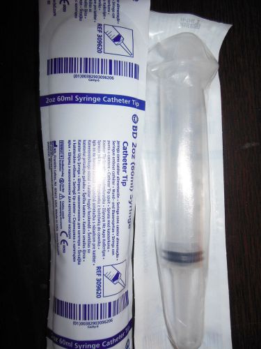 Lot of 10 - Becton Dickinson BD 2oz. (60ml) Syringe - Catheter Tip