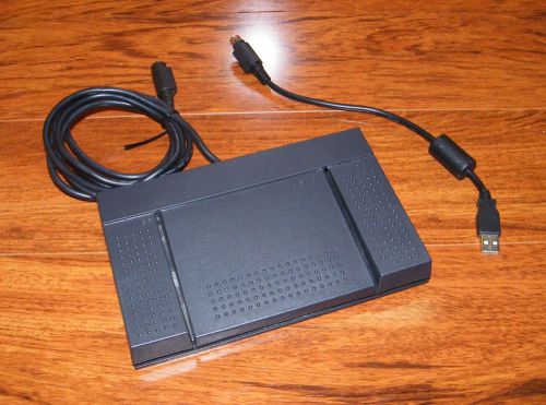 Olympus (rs23) usb corded foot switch optical foot pedal dictation transcriber for sale