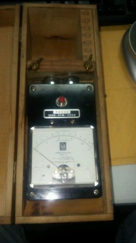 Pioneer Photo-Tach Model 36 Analog Tachometer 2,400-12,000 RPM