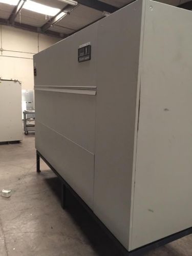 Liebert 20 ton downflow air cooled dh245a-asei, 3 fan condenser, stand for sale