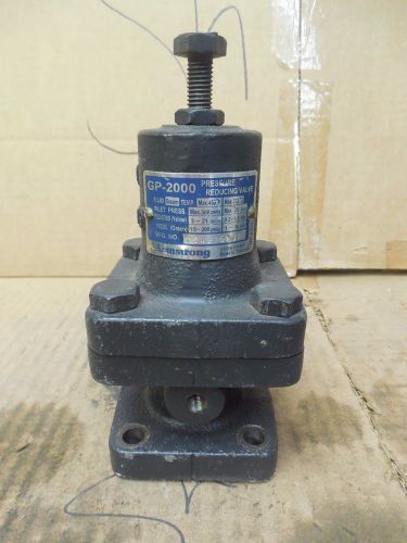 Armstrong pressure reducing valve  gp-2000 gp2000 200-300 psig 1/4&#034; npt new for sale