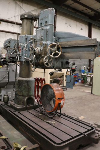 Carlton radial drill 5ft. arm on 13&#034; column for sale