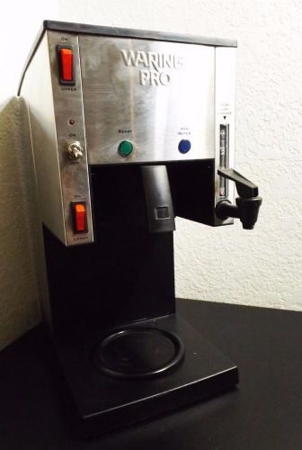 WARING PRO WC1000 Automatic Coffee / Hot Water Maker No Caraffes Restaurant