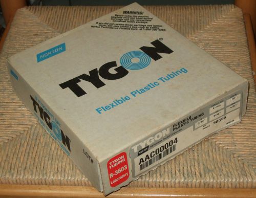 Norton tygon tubing aac00004 ~25 feet r-3603 r3603 3/32&#034; x 1/32&#034; wall x 5/32&#034; od for sale