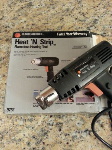 BLACK &amp; DECKER HEAT &#039;N STRIP PAINT REMOVER HEAT GUN # 9752