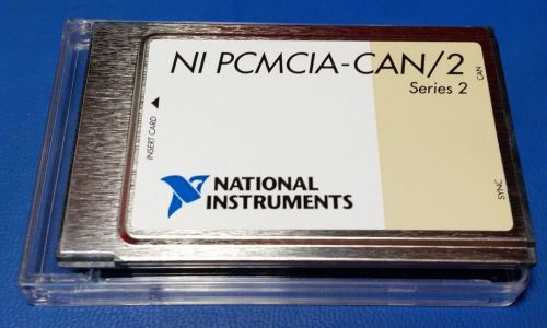 National instruments ni pcmcia-can/2 pc card 2-port can interface 188520d-02 for sale