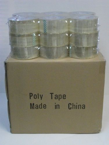 1800 Rolls WholesalePallet Lot  2&#034; Clear Sealing Poly Tape 1.8Mil x 270 Feet