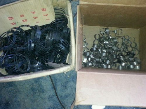 Wwll wittek hose clamps suretite stainles100 pcs total vintage  authentic for sale