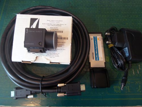 Point grey research flea 3 camera with card, cables, power for sale