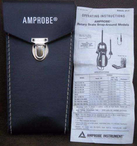 Amprobe ultra clamp-on tester for sale